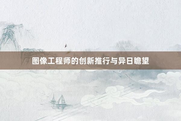 图像工程师的创新推行与异日瞻望
